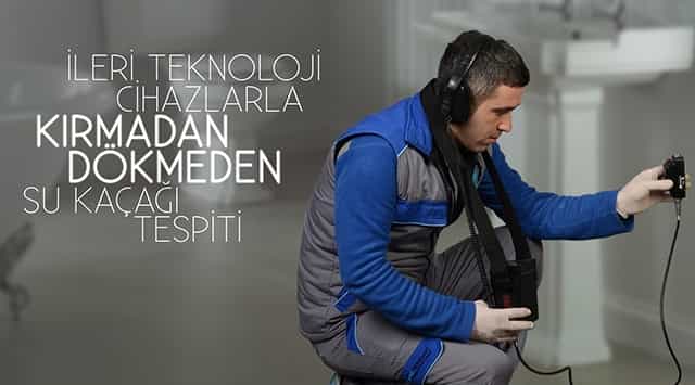 Tomarza Su Kaçağı Tespiti